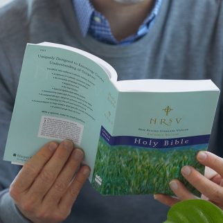 NRSV Catholic Edition Hillside Scenic Edition Photo